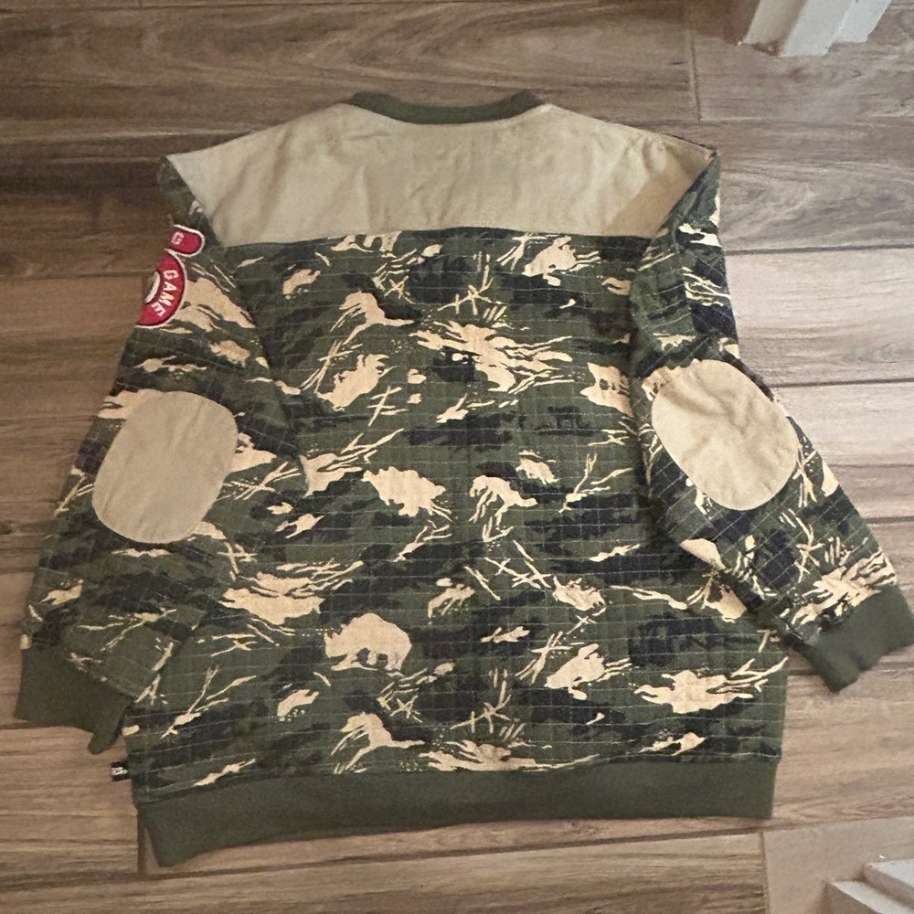 Ecko Unltd brand quilted camo sweatshirt "BEAST" graphic size xxl mens - Picture 5 of 8